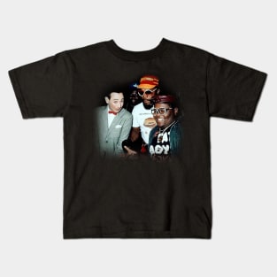 Peewee Herman & Fat Boys with Mr T 1985 Kids T-Shirt